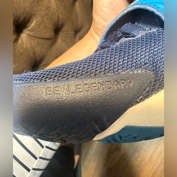 Nike Future Court 3 "Midnight Navy/Blue/Metallic Silver" Basketball Shoes size 6 - Picture 8 of 17